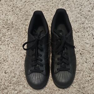 Adidas Shell Toe Black Men's Sneakers
